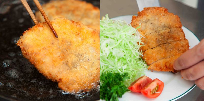 chiên thịt heo chiên thịt heo